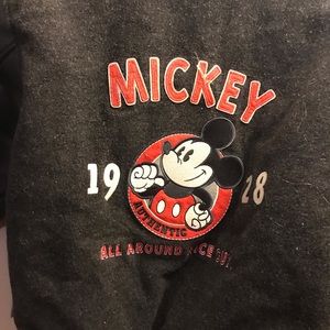 Disney Store Mickey Mouse Letterman Jacket